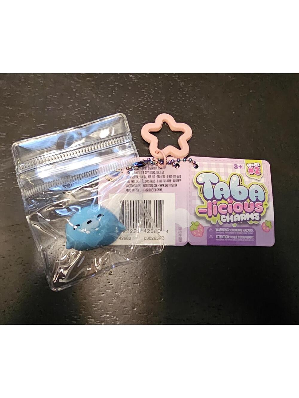 Taba licious charms Keychain squishy new Rare HTF